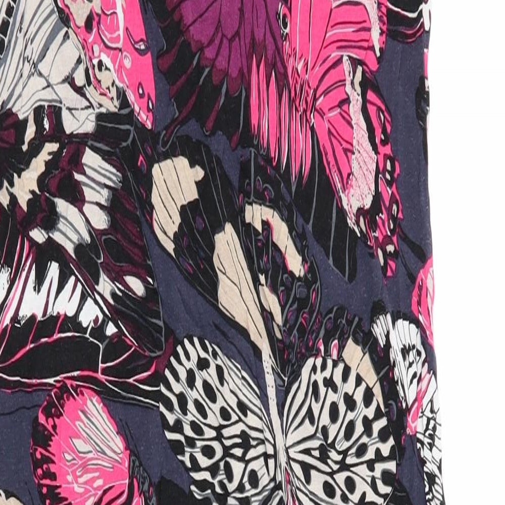 French Connection Womens Multicoloured Geometric  Fit & Flare  Size 12