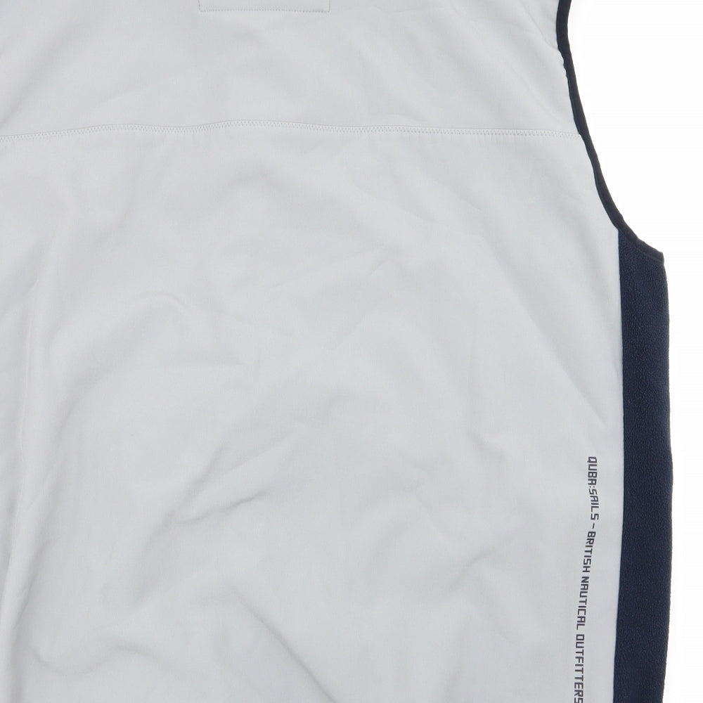 sails x-series Mens Grey   Gilet Jacket Size 3XL