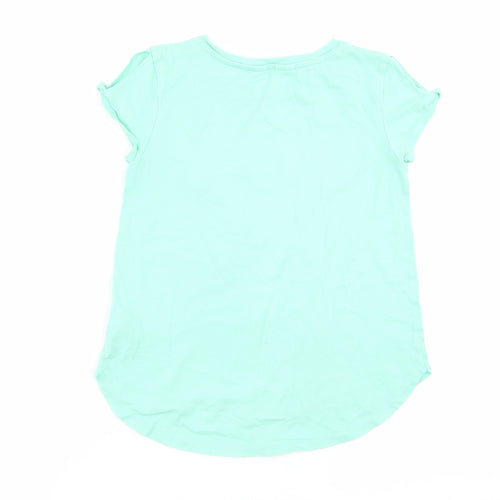 Gap Girls Green   Basic T-Shirt Size 8 Years
