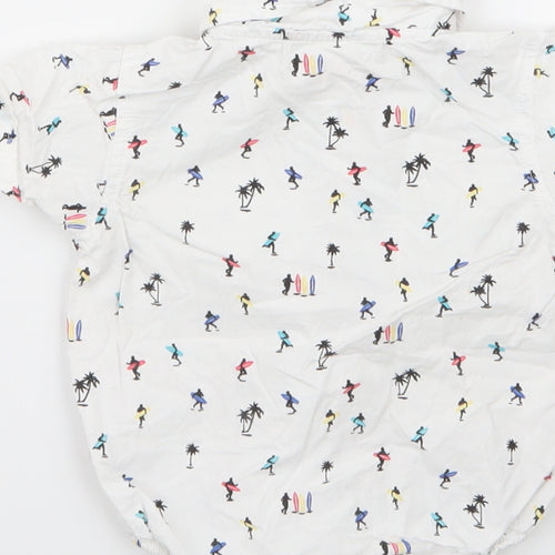 Jack & Lily Baby Multicoloured Geometric  Babygrow One-Piece Size 12-18 Months
