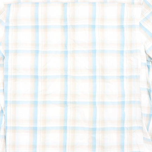 Asda George Mens Multicoloured Check   Button-Up Size M