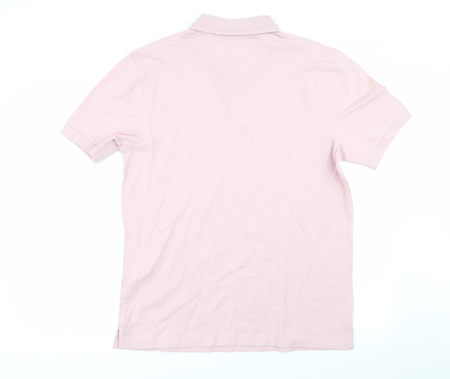 M&S Mens Pink    Polo Size M
