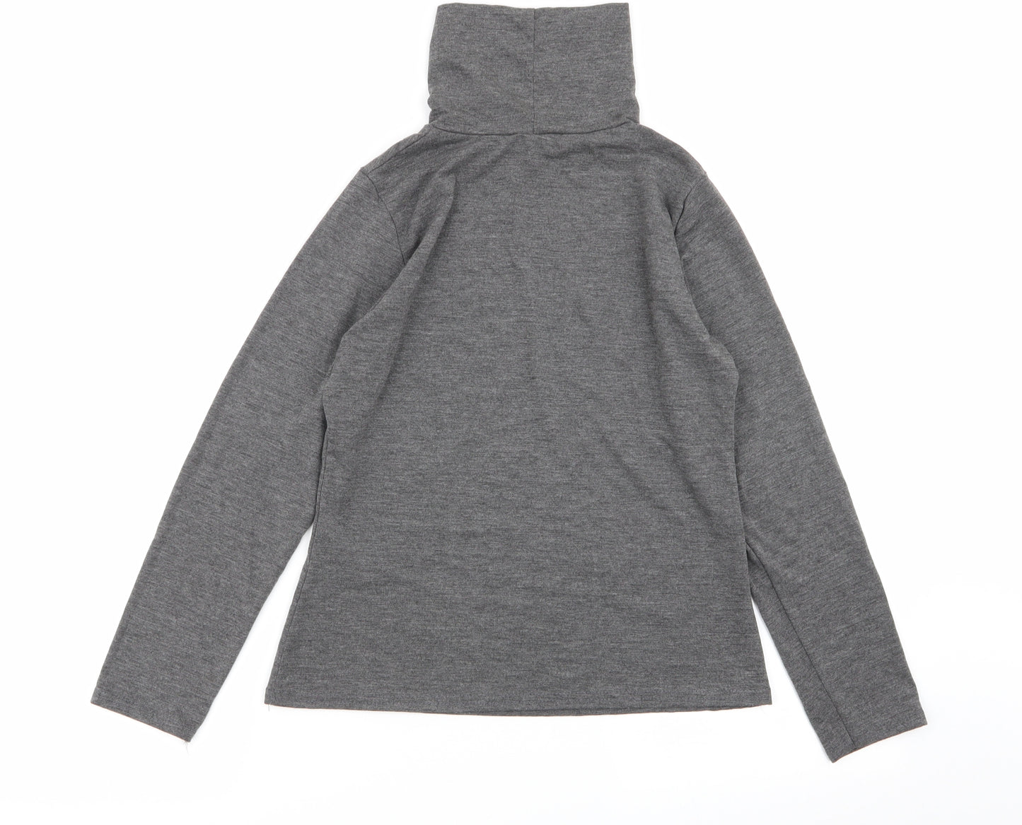 Boohoo Womens Grey   Basic T-Shirt Size 12