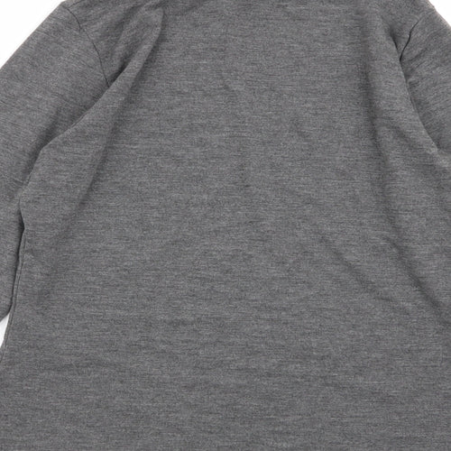 Boohoo Womens Grey   Basic T-Shirt Size 12