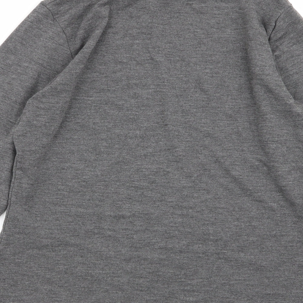 Boohoo Womens Grey   Basic T-Shirt Size 12