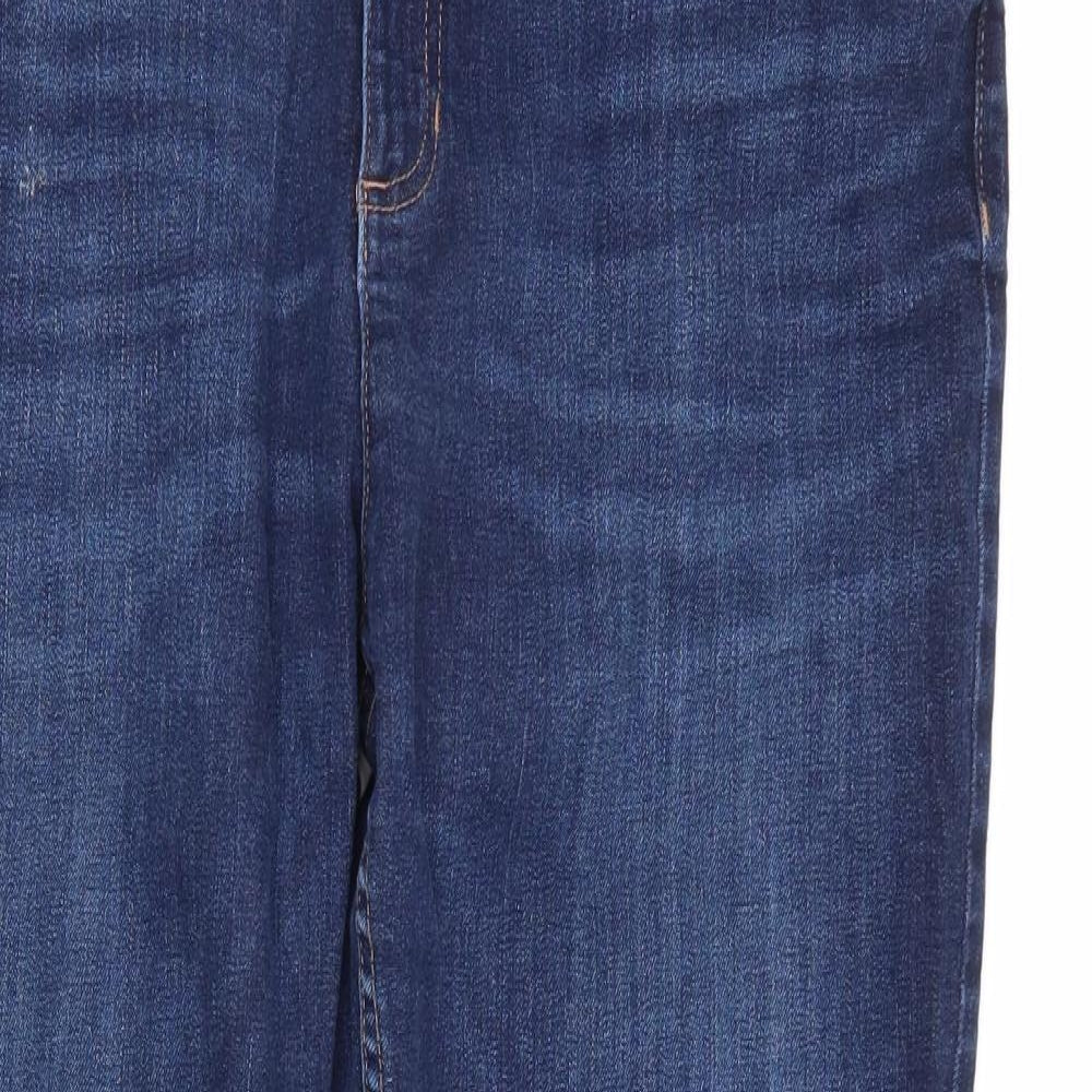 M&S Womens Blue   Straight Jeans Size 36 in L30 in