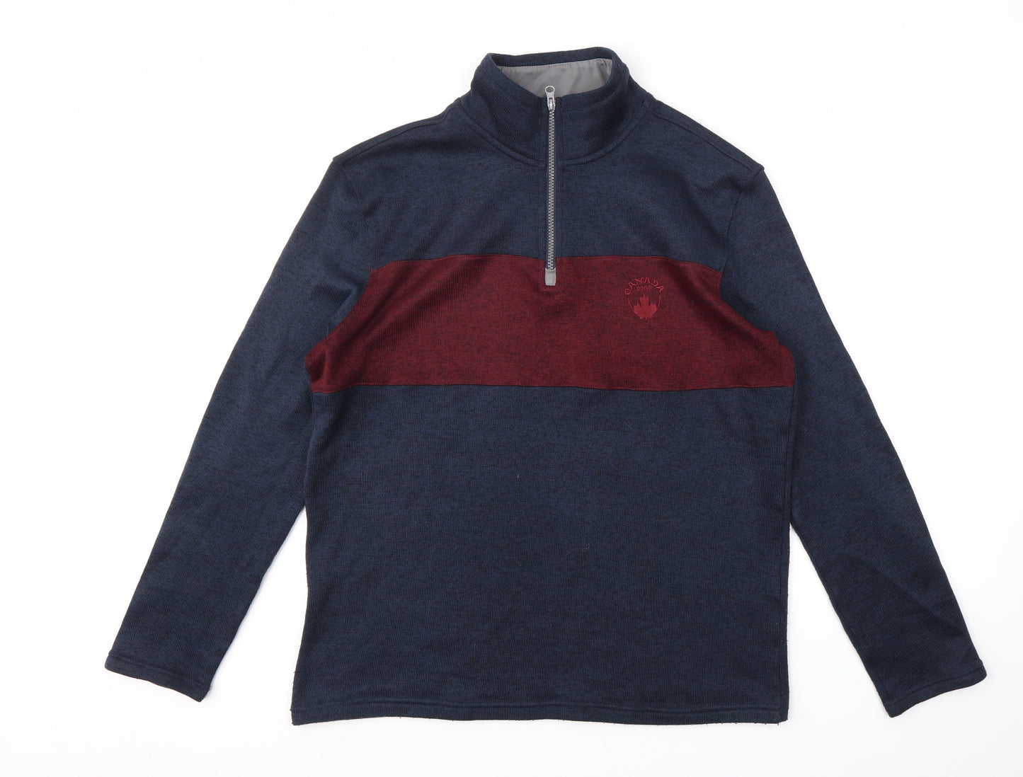 ATLAS FOR MEN  Mens Blue   Pullover Hoodie Size XL