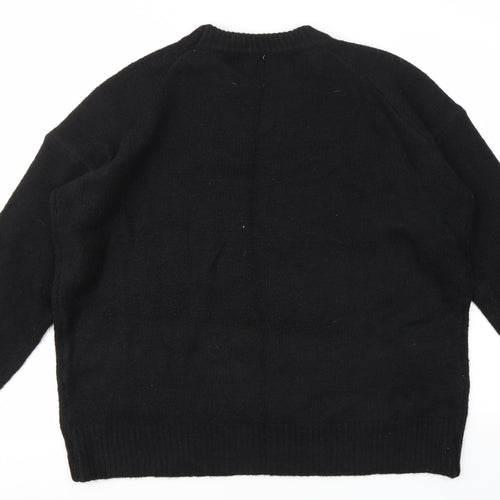 Preworn Womens Black   Pullover Jumper Size L