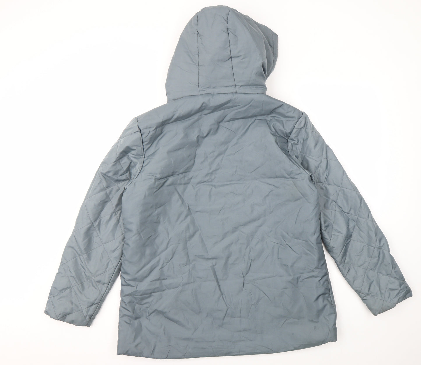 Preworn Womens Blue   Jacket Coat Size M