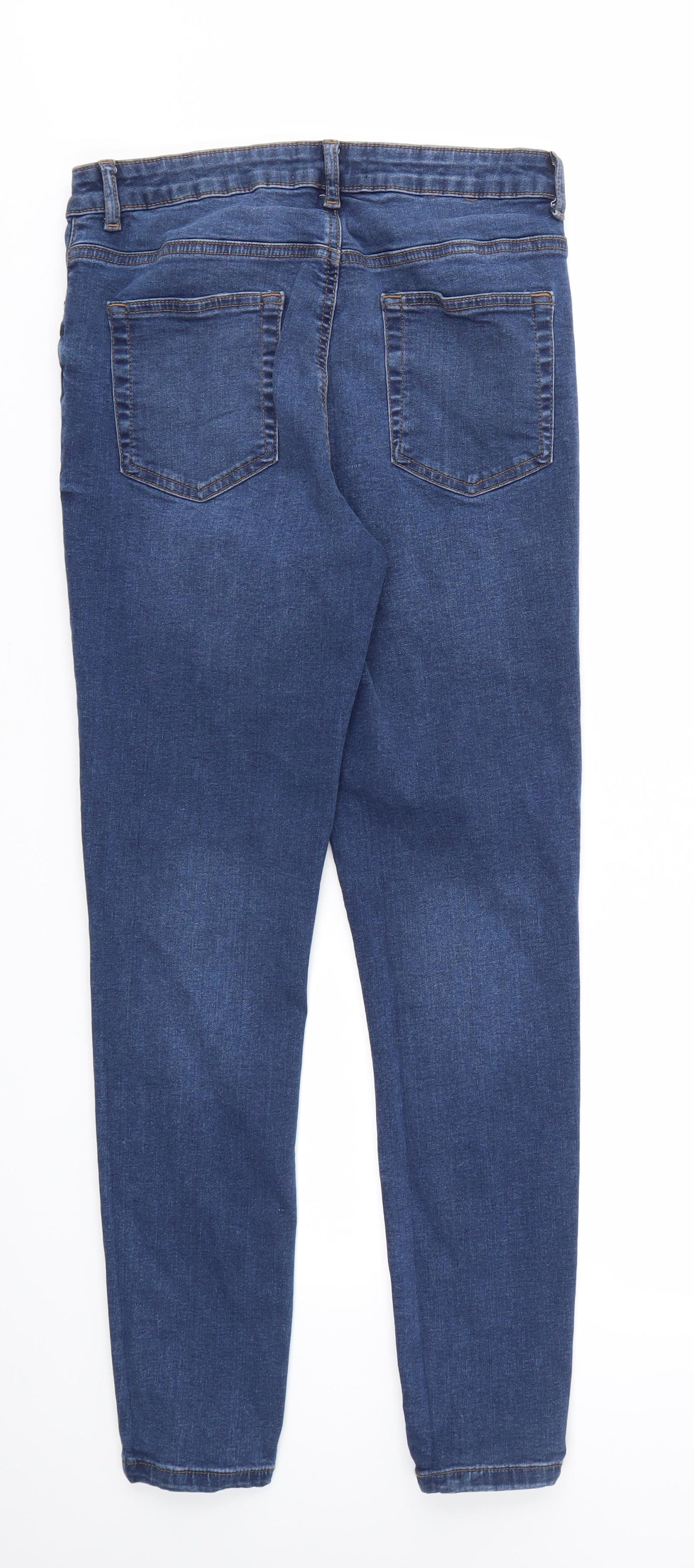 DENIM & CO  Womens Blue   Skinny Jeans Size 14 L28 in