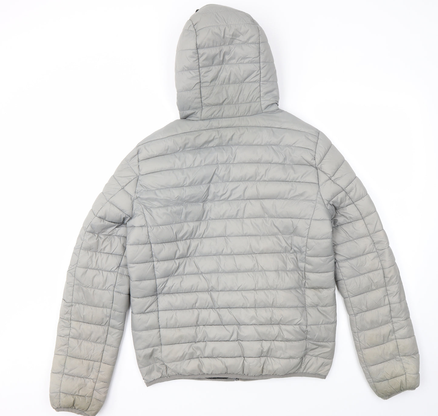 Cedar Wood State Mens Grey Houndstooth  Jacket Coat Size S