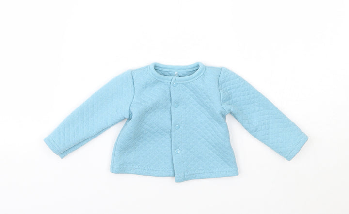 CHICK PEA Baby Blue Cardigan Jumper Size 0-3 Months
