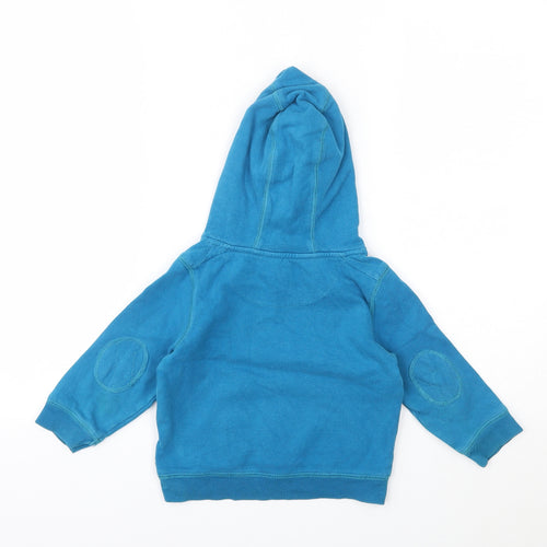 Debenhams Girls Blue Geometric  Pullover Jumper Size 2-3 Years