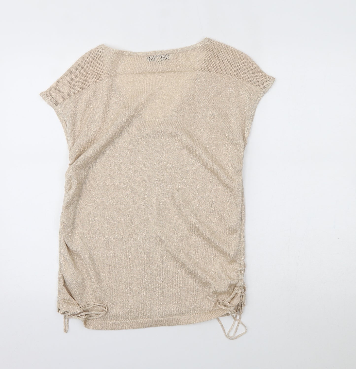 NEXT  Womens Gold   Basic T-Shirt Size 10