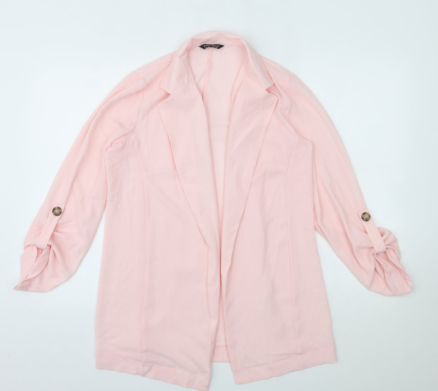 Select Womens Pink   Jacket Blazer Size 10