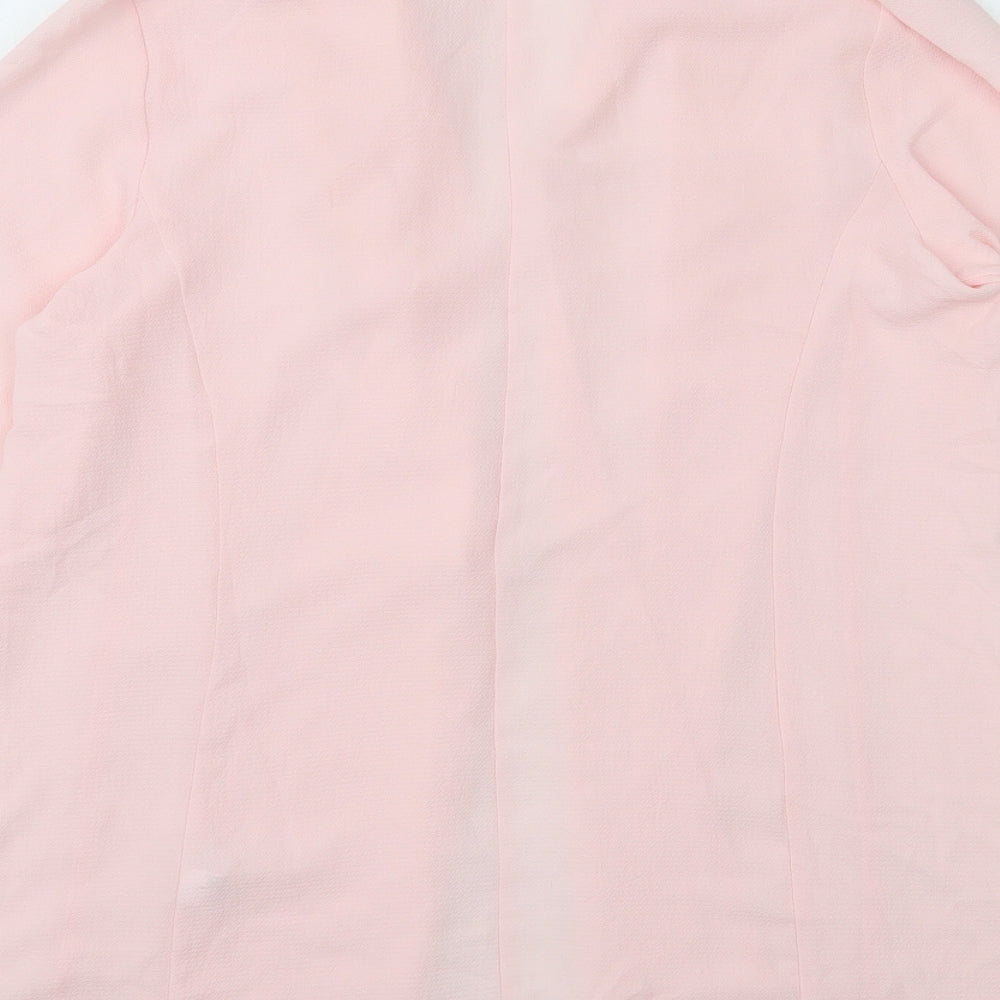 Select Womens Pink   Jacket Blazer Size 10