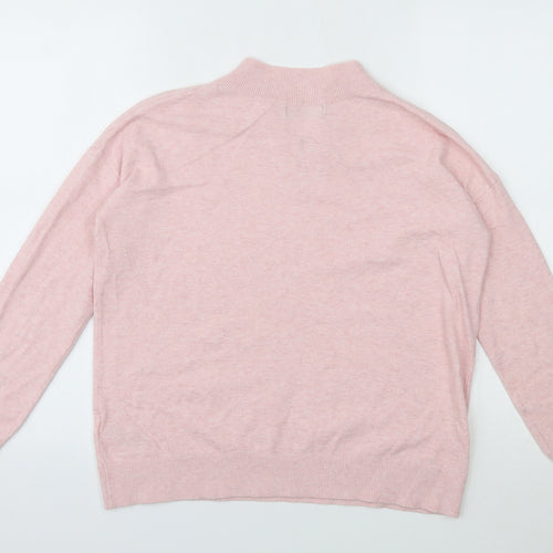 M&S Womens Pink   Pullover Jumper Size S