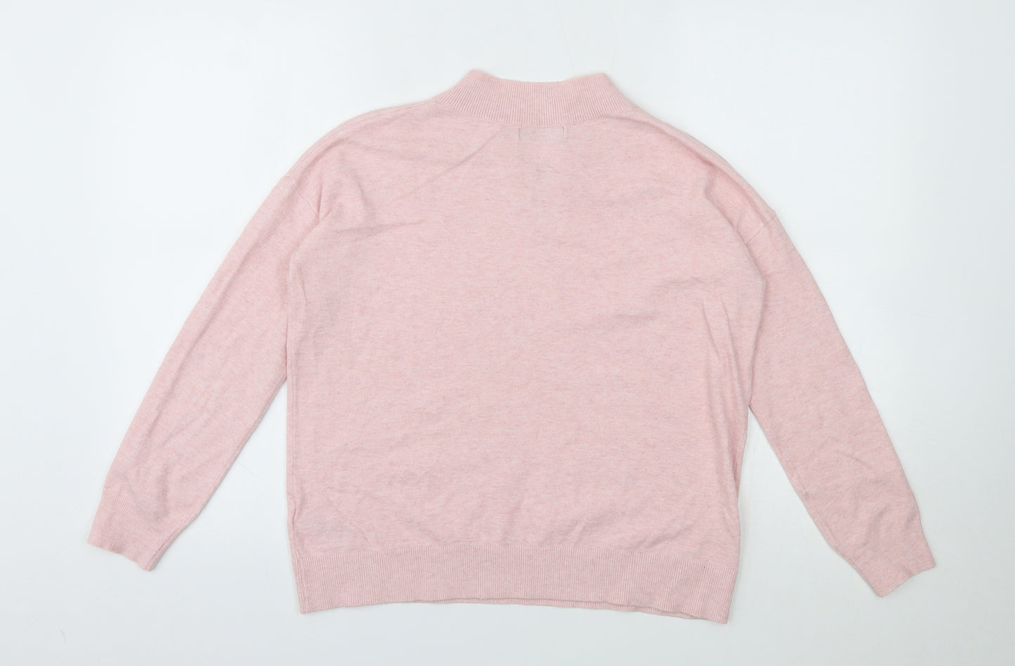 M&S Womens Pink   Pullover Jumper Size S