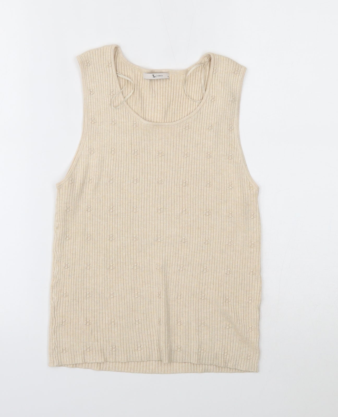 TU Womens Ivory   Pullover Jumper Size 14