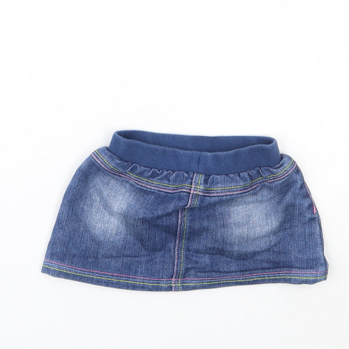 George Girls Blue   Flare Skirt Size 6-9 Months