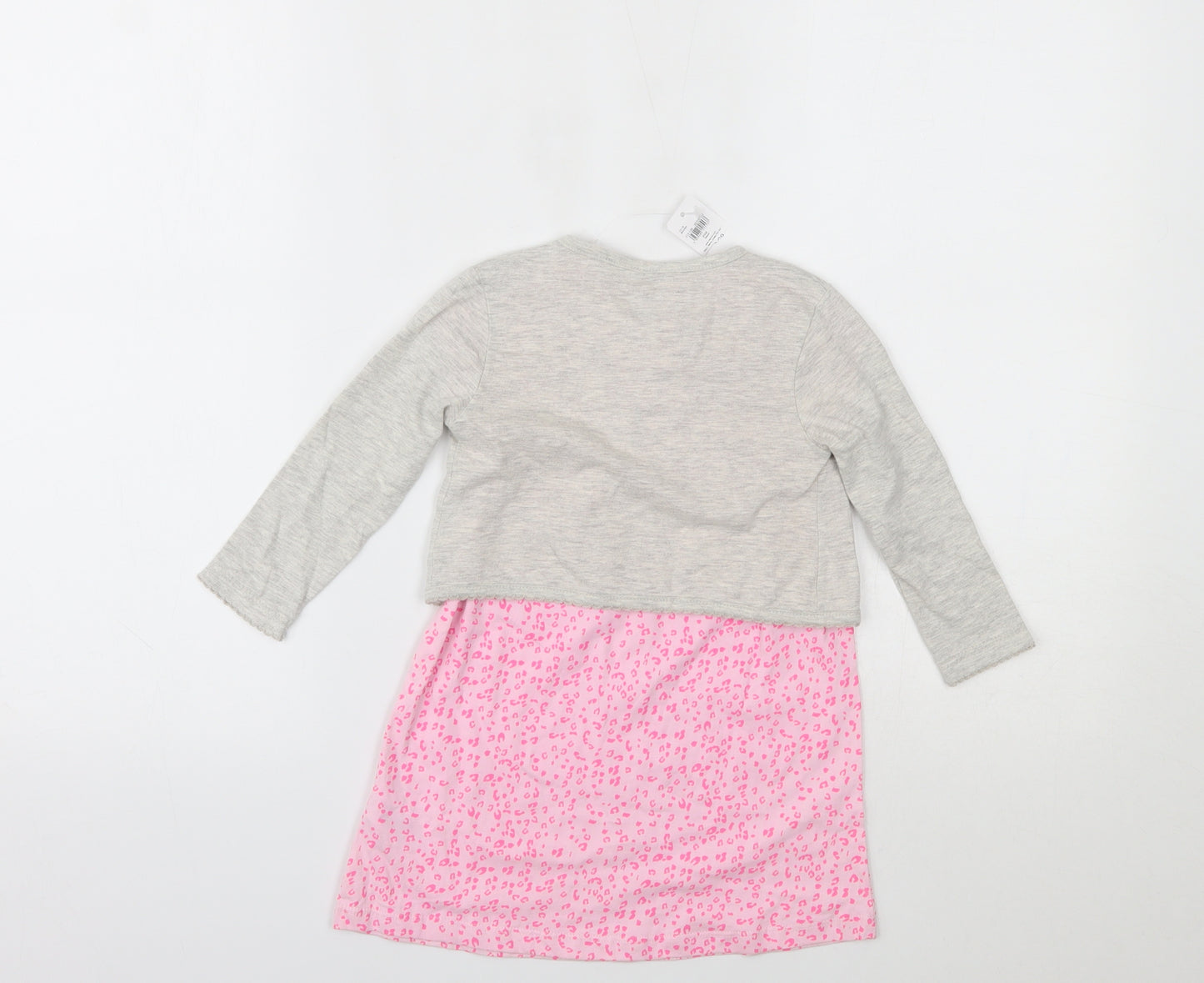 M&CO  Girls Multicoloured Geometric  Fit & Flare  Size 12-18 Months