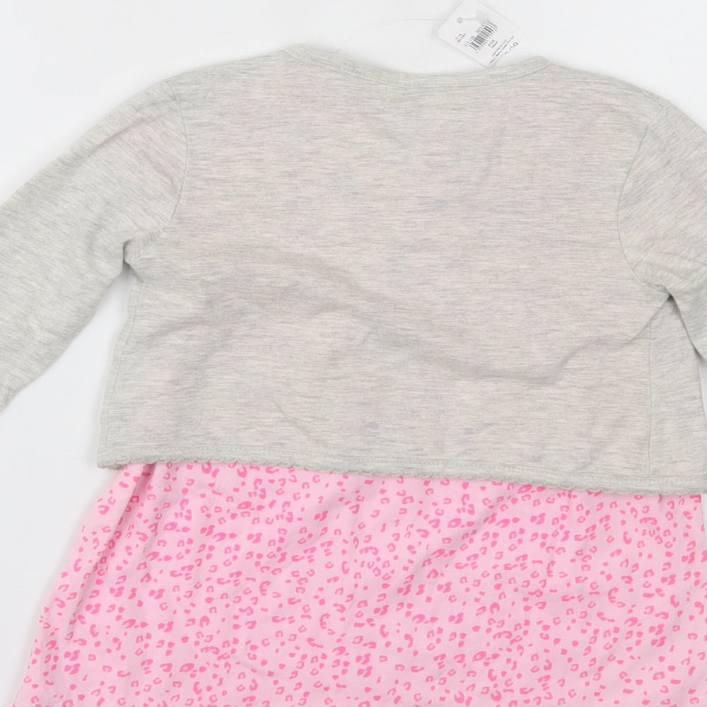 M&CO  Girls Multicoloured Geometric  Fit & Flare  Size 12-18 Months