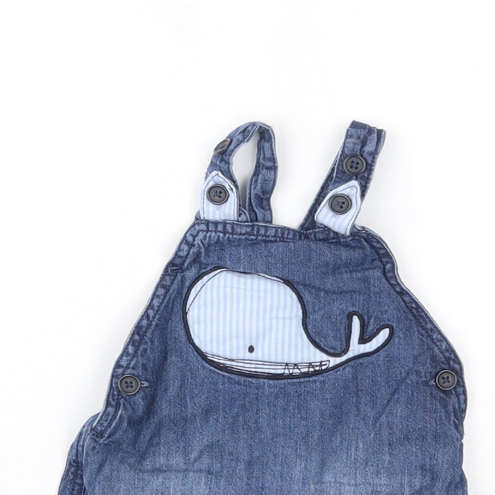 NEXT Boys Blue   Babygrow One-Piece Size 0-3 Months