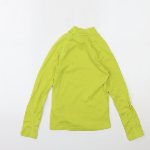 DECATHLON Boys Green   Basic T-Shirt Size 8 Years