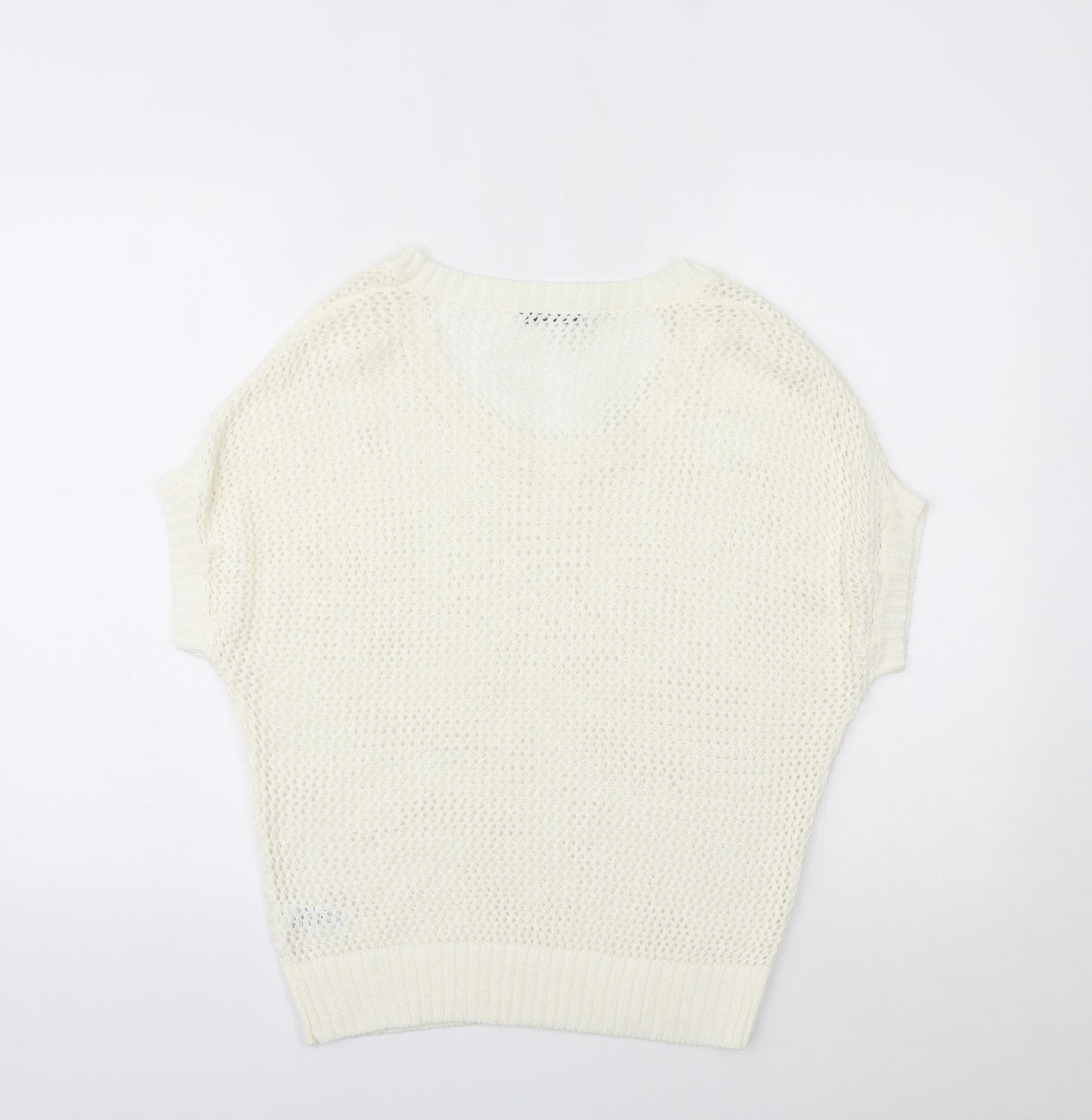 George Womens Ivory   Pullover Jumper Size 8