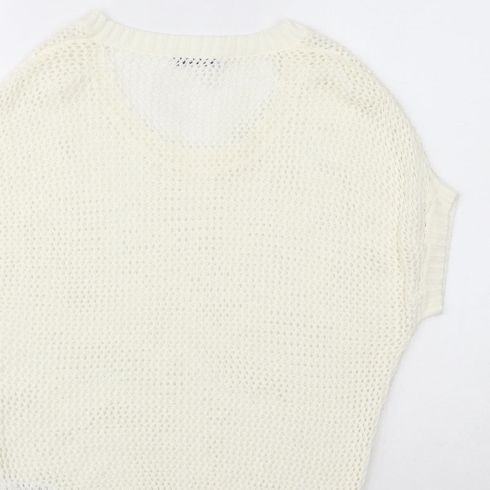George Womens Ivory   Pullover Jumper Size 8