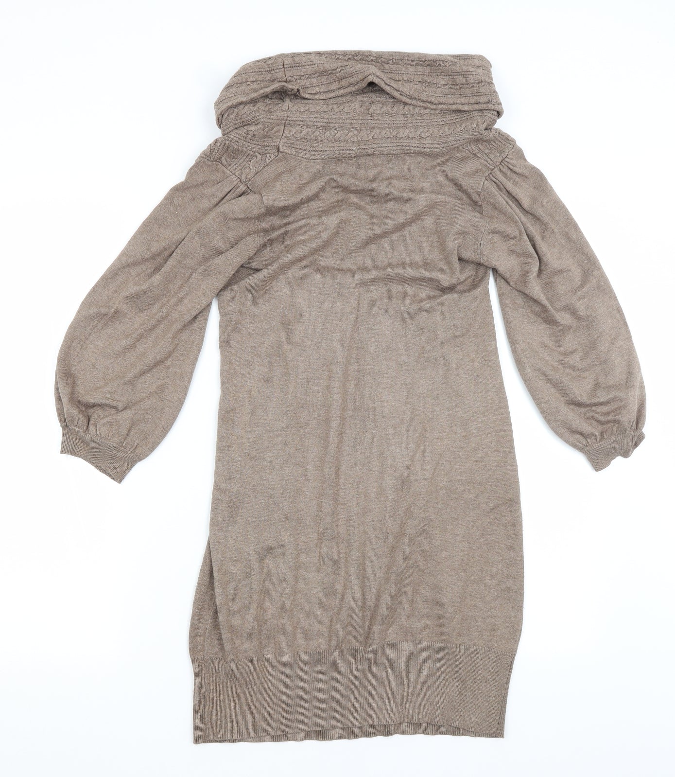 Debenhams Womens Brown   Jumper Dress  Size 12