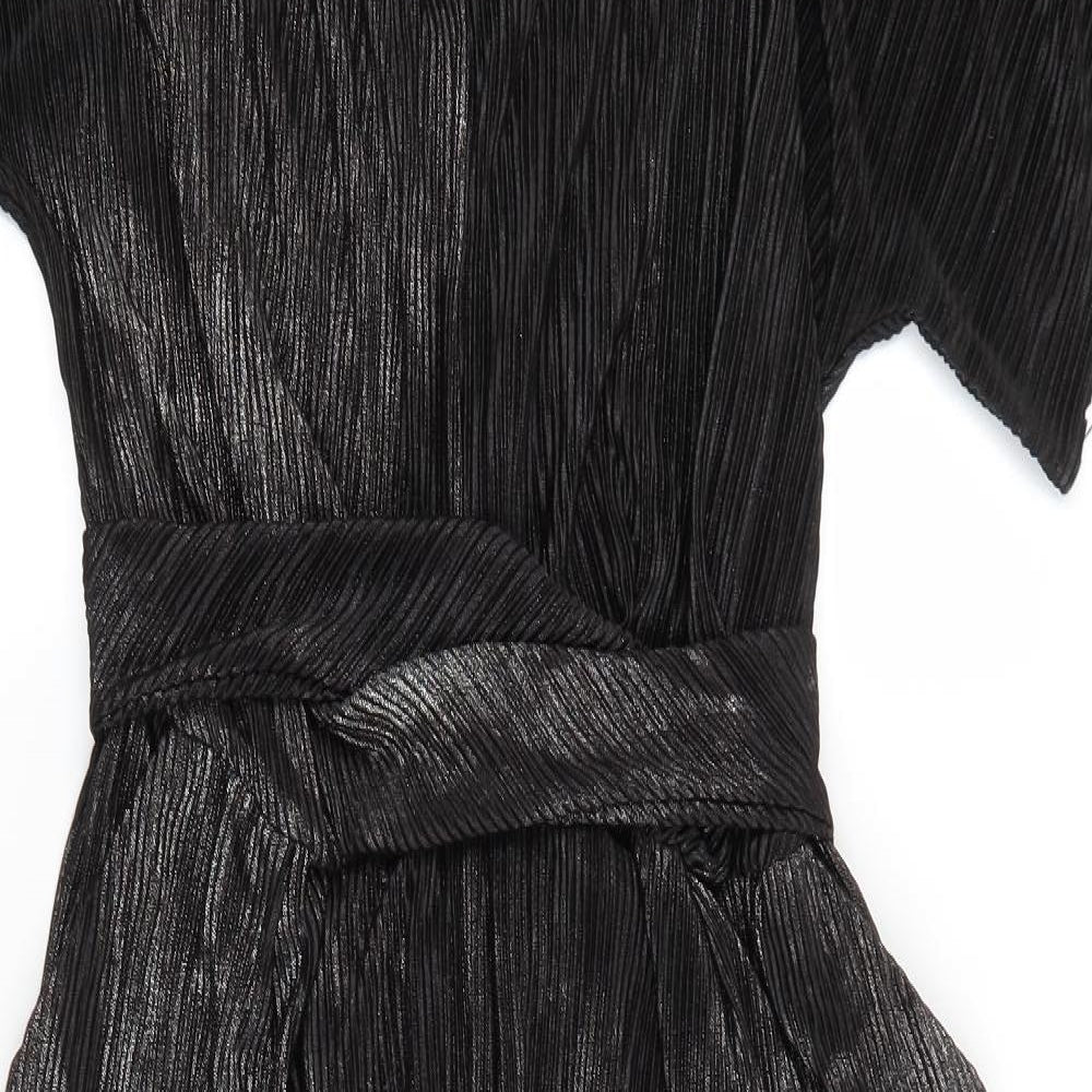 NEXT Womens Black   Catsuit One-Piece Size 14 L20 in