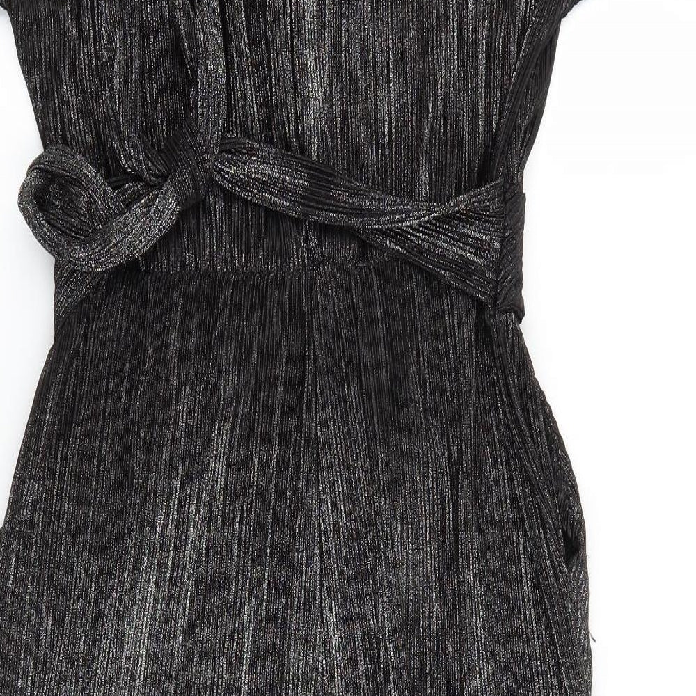 NEXT Womens Black   Catsuit One-Piece Size 14 L20 in