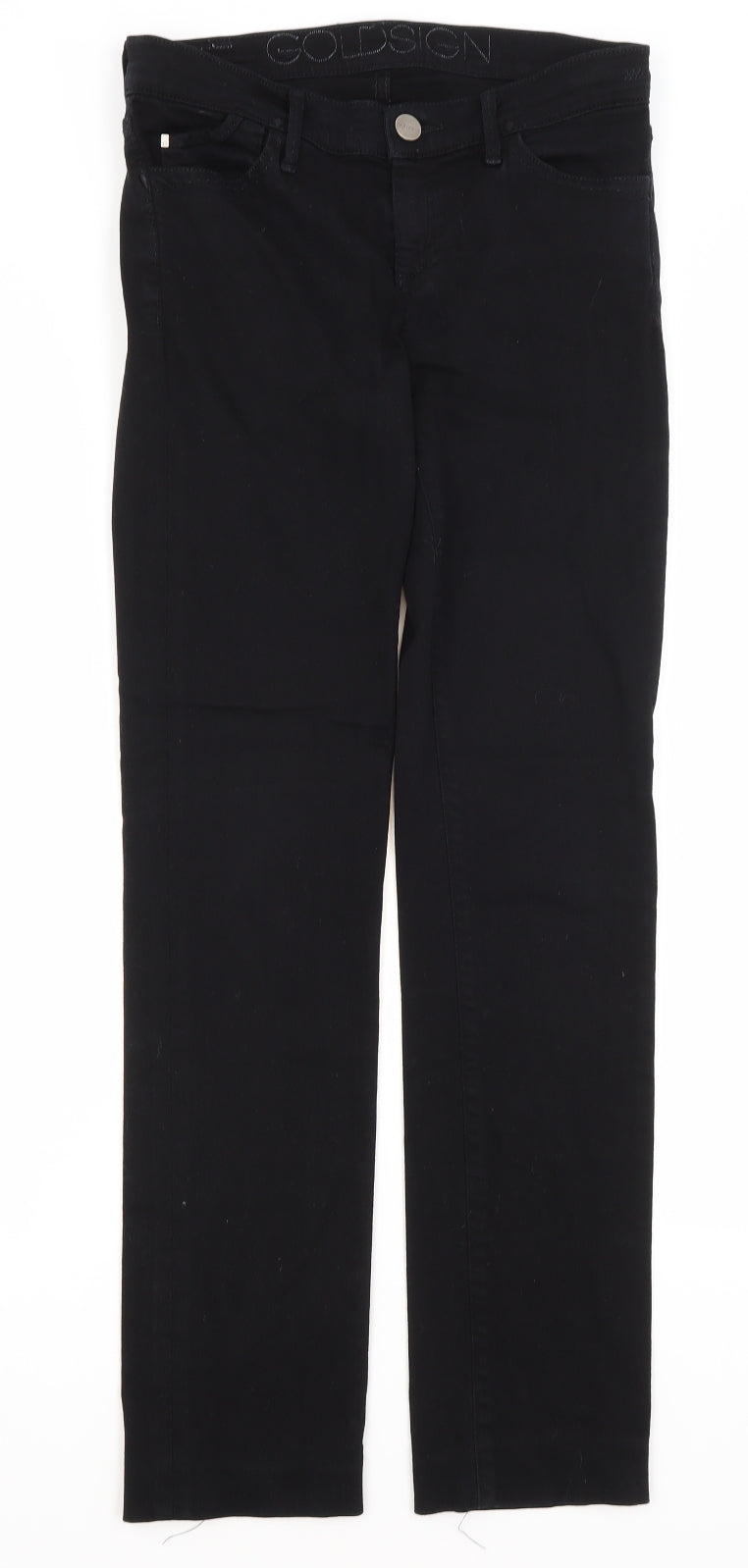 GOLDSIGN Womens Black   Trousers  Size S L28.5 in