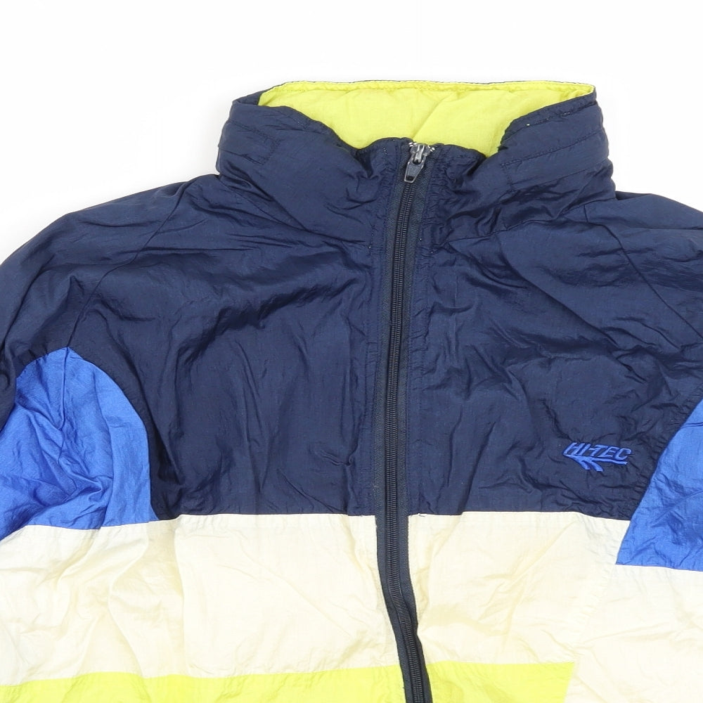 HiTec Mens Blue   Rain Coat Coat Size M