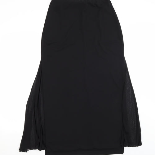 Sophia De Sol Womens Black   Flare Skirt Size 12