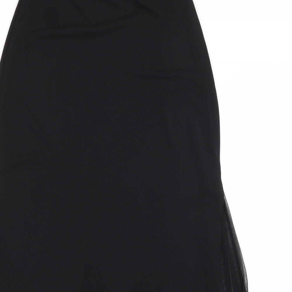 Sophia De Sol Womens Black   Flare Skirt Size 12