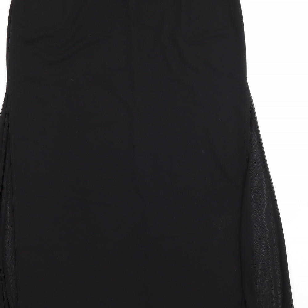Sophia De Sol Womens Black   Flare Skirt Size 12