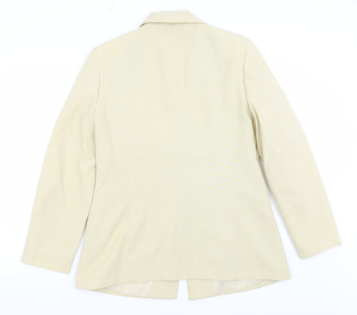 Portafina Womens Beige   Jacket Blazer Size 14
