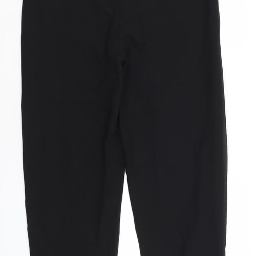 Glamour Womens Black   Trousers  Size 14 L29.5 in