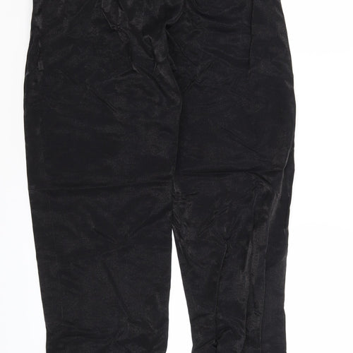 Preworn Womens Black   Trousers  Size 14 L30 in