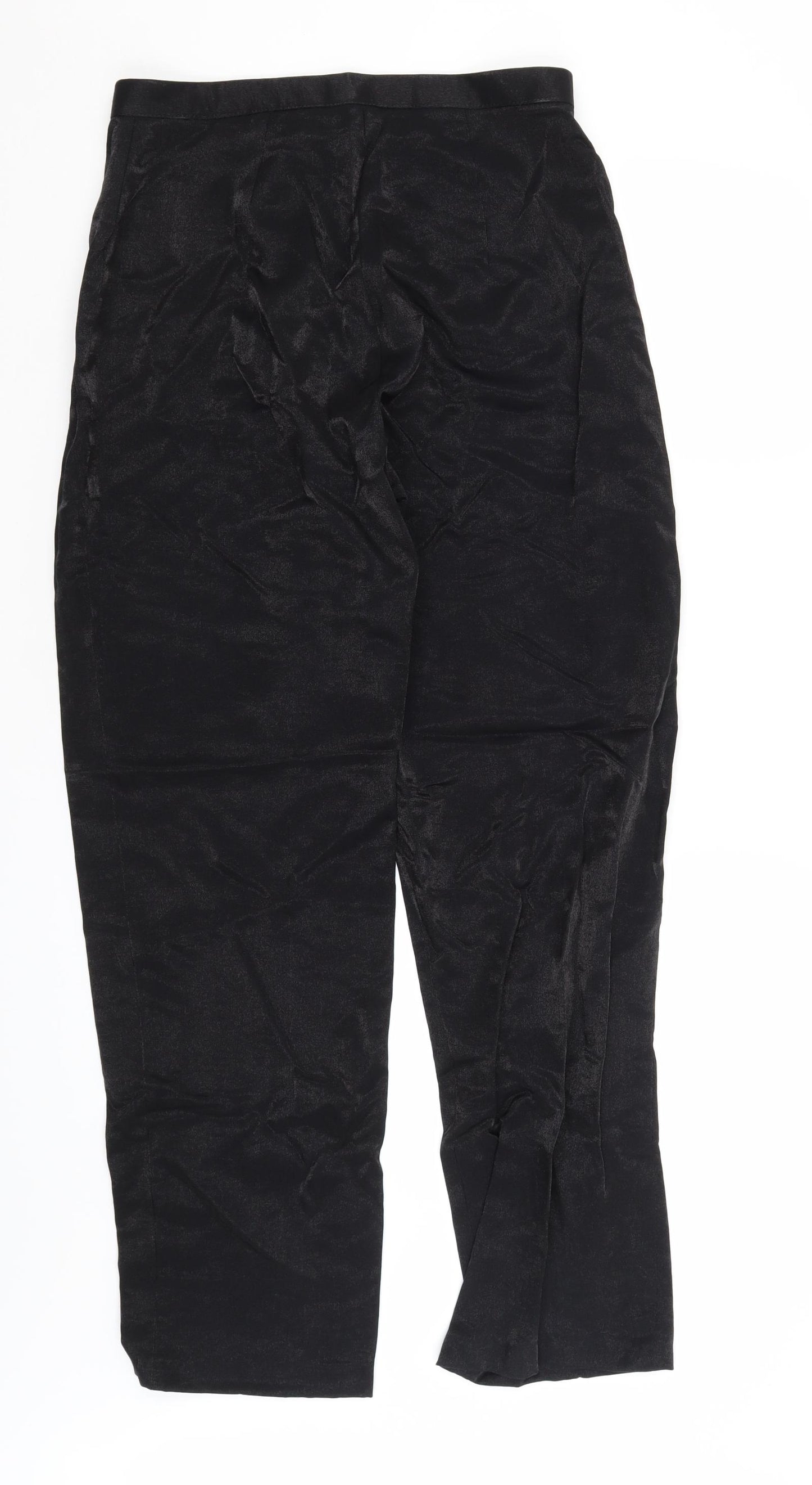 Preworn Womens Black   Trousers  Size 14 L30 in