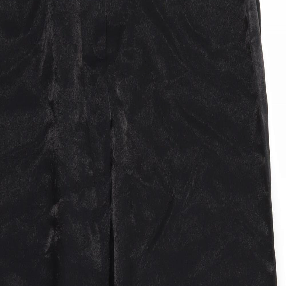 Preworn Womens Black   Trousers  Size 14 L30 in