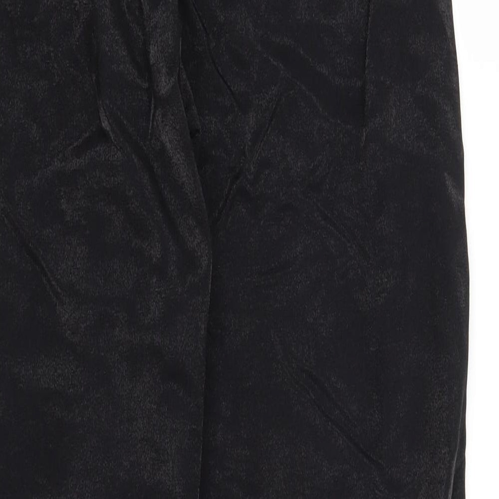 Preworn Womens Black   Trousers  Size 14 L30 in