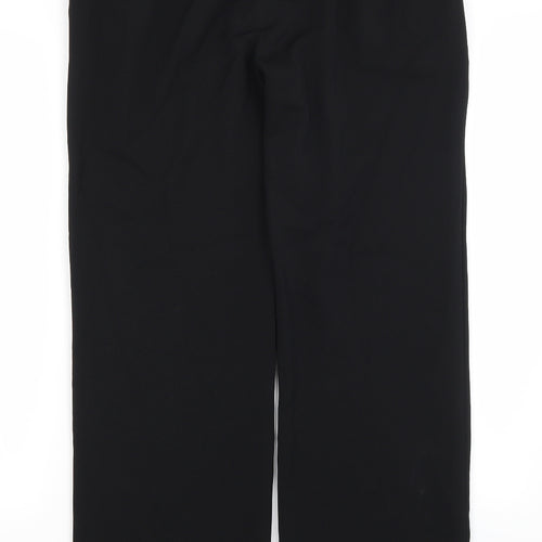 `Preworn Womens Black   Dress Pants Trousers Size 14 L29 in