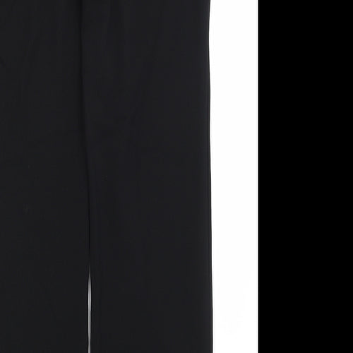 `Preworn Womens Black   Dress Pants Trousers Size 14 L29 in