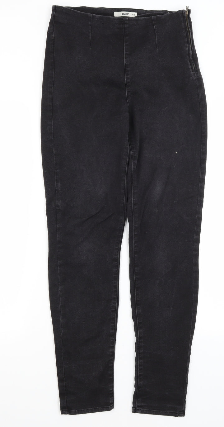 Oasis Womens Black Jegging Jeans Size 10 L29 in