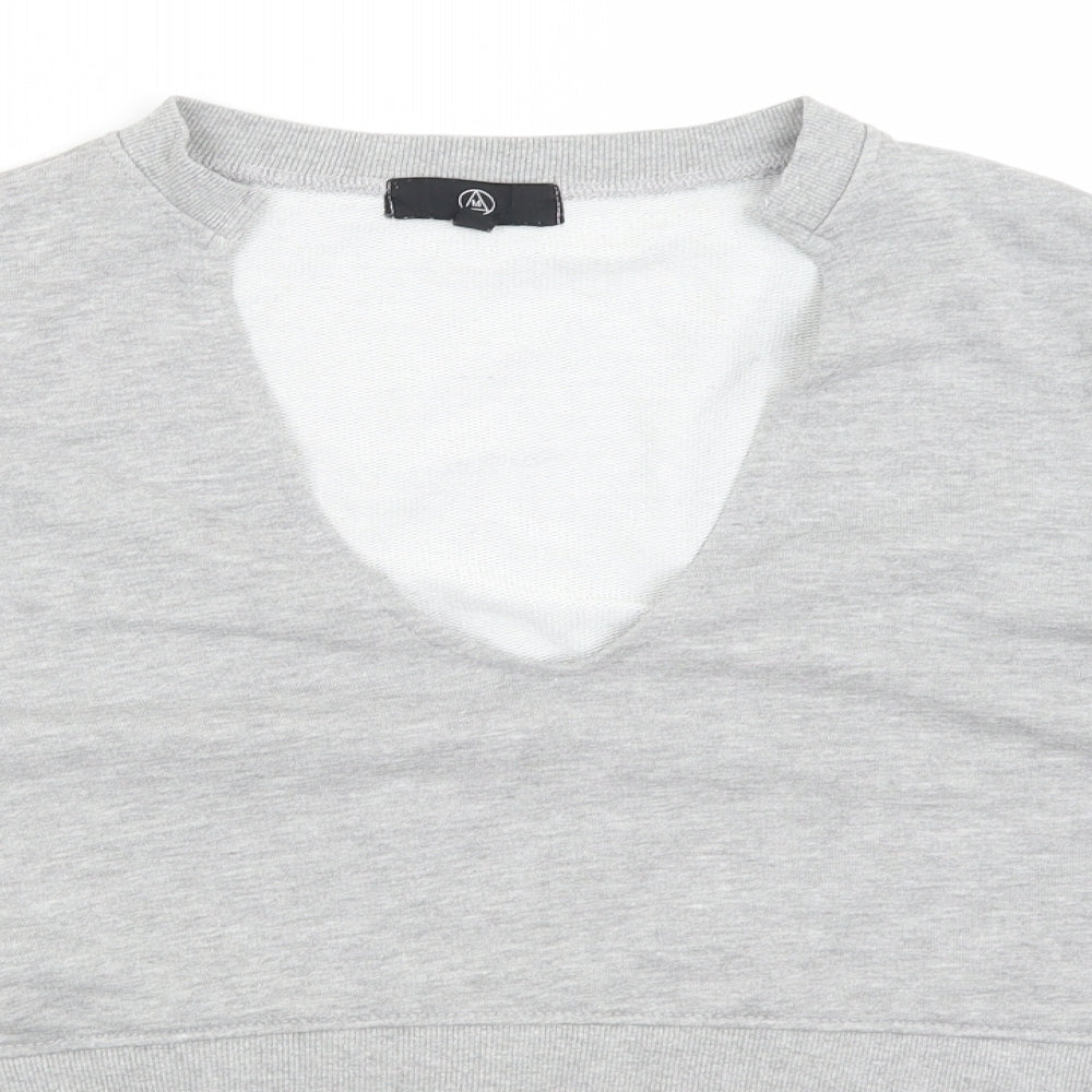 Missguided Womens Grey   Pullover Jumper Size 8