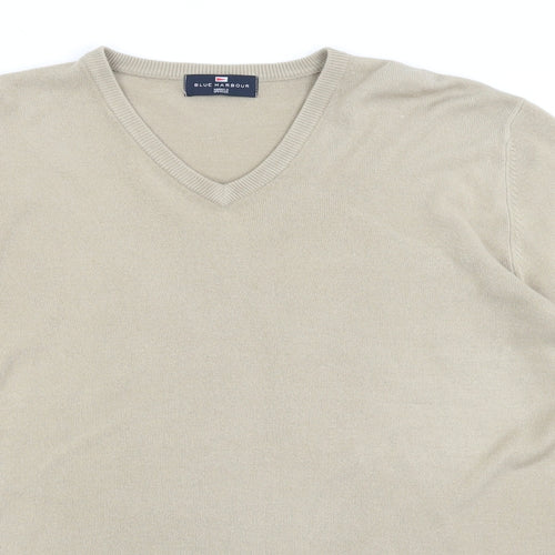 Blue Harbour Mens Brown   Pullover Jumper Size L