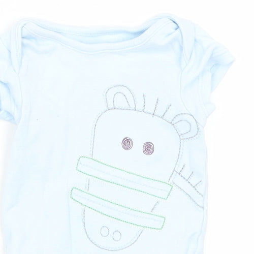 M&S Baby Blue   Romper One-Piece Size 0-3 Months